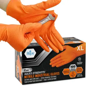 313029279259 MED PRIDE Maxx Nitrile Gloves Mil Dispo