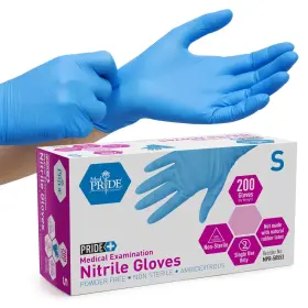 352410505539 MED PRIDE Disposable Nitrile Gloves Pack Ideal