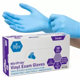 352410508035 MED PRIDE Nitripride Nitrile Blend Exam Glove
