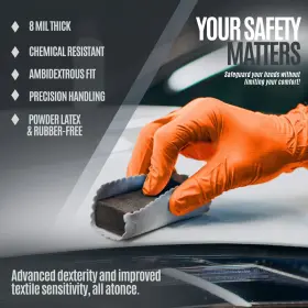 352410515545 MED PRIDE Maxx Nitrile Gloves Mil Diamon #3