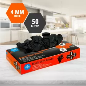 445021851836 MED PRIDE Disposable Gloves Powder Latex #2