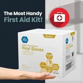 50904 MED PRIDE Powder Exam Gloves #2