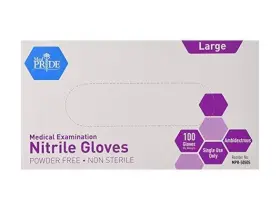 785923348575 MED PRIDE Powder Nitrile Exam Gloves