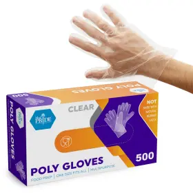 B0DBRS8DVB MED PRIDE Food Poly Gloves Multipurpose
