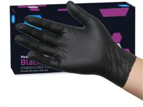 PC-64562 MED PRIDE Nitrile Powder Exam Gloves