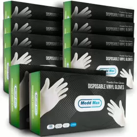 858153007045 MEDD MAX SUPPLY WE CARE Disposable Gloves Latex