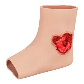 MEQ03136 MEDEDUQUEST Ankle Bullet Wound Trainer Sleeve Gsw