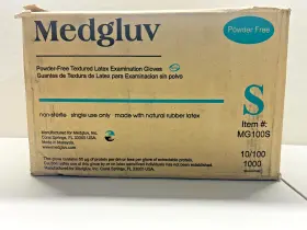 MG100S MEDGLUV Powder Latex Gloves