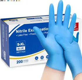 313108327376 MEDICAL INDUSTRIES Nitrile Exam Gloves Mil Latex