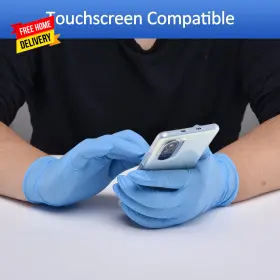 445011882840 MEDICAL INDUSTRIES Nitrile Exam Gloves Mil Latex #3