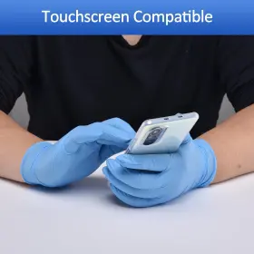 705353122279 MEDICAL INDUSTRIES Nitrile Exam Gloves Mil Latex #3