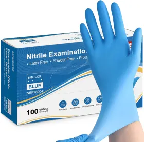744110852370 MEDICAL INDUSTRIES Nitrile Exam Gloves Box