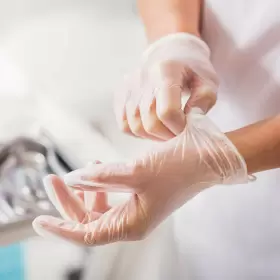 VGPF-3003C MEDICAL INDUSTRIES INC Exam Gloves Latex Powder #2