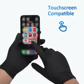 NBFK7113 MEDICAL INDUSTRIES Nitrile Exam Gloves Box Latex Fo #3