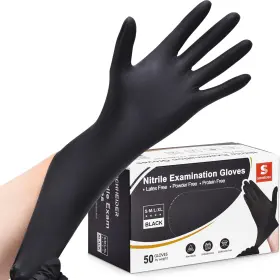 NBFK7114 MEDICAL INDUSTRIES Nitrile Exam Gloves Mil Latex