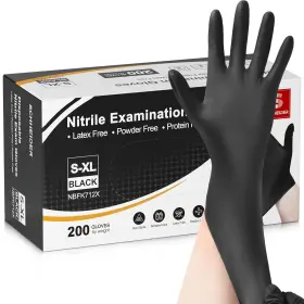 NBFK7122 MEDICAL INDUSTRIES Nitrile Exam Gloves Box Latex