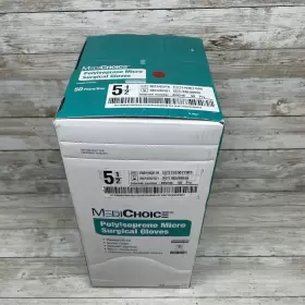 829240 MEDICHOICE Box Polysoprene Micro Surgical Gloves #3