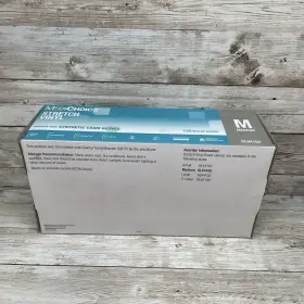 GLV4102 MEDICHOICE Stretch Vinly Exam Gloves Powder #3