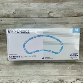 GLV7002 MEDICHOICE Dented Nitrile Exam Gloves Latex #3