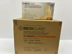 MSV601 MEDIGUARD Medline Synthetic Powder Exam Gloves