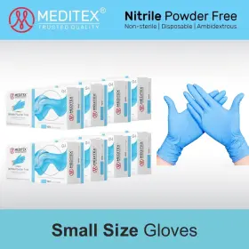 MD-NG4CS-VEB MEDITEX Exam Medical Nitrile Gloves Powder