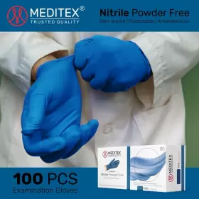 MD-NG5BX MEDITEX Exam Dental Medical Nitrile Gloves Powder #3