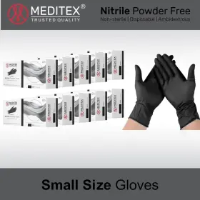 MD-NG6-CS-VEB MEDITEX Nitrile Exam Powder Disposable Gloves