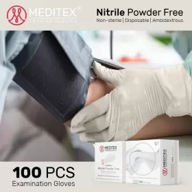 MD-NG7BX MEDITEX Exam Medical Nitrile Gloves Powder #2