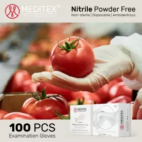 MD-NG7BX MEDITEX Exam Medical Nitrile Gloves Powder #3