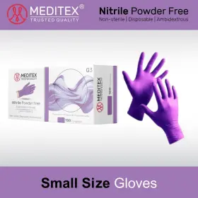 MT-BX-G31000 MEDITEX Mil Nitrile Exam Gloves Powder