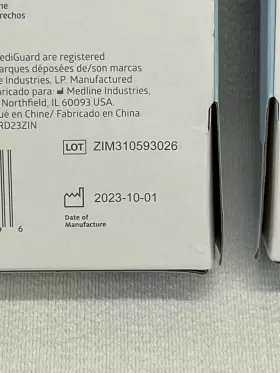 888277667566 MEDLINE Mediguard Es Notrile Powder Gloves #3