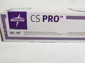 CS16XL MEDLINE Pro Cuff Nitrile Exam Gloves #2
