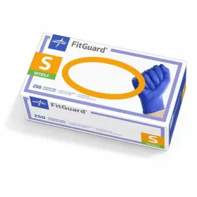 FG2501 MEDLINE Nitrile Powder Exam Gloves Fitguard #3
