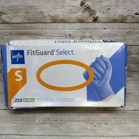 FG2601 MEDLINE Fitguard Select Nitrile Exam Gloves Dented #3
