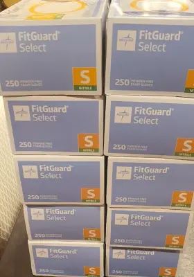 FG7602 MEDLINE Fitguard Select Nitrile Disposable Gloves