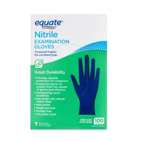 705353470301 MEDLINE INDUSTRIES Equate Nitrile Exam Gloves