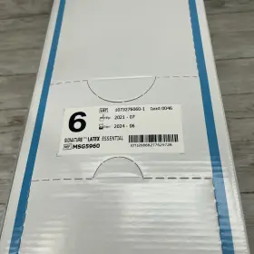 MDG5960 MEDLINE Dented Box Latex Essential Surgical Gloves #3