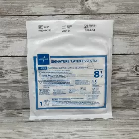 MDG5985 MEDLINE Latex Essential Surgical Gloves #3