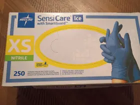 MDS6800 MEDLINE Sensicare Powder Nitrile Exam Gloves
