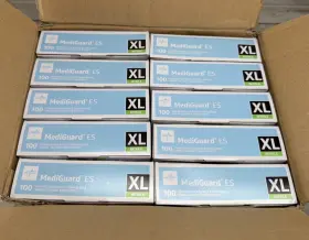 MG100XL MEDLINE Mediguard Es Nitrile Exam Gloves Xlarge