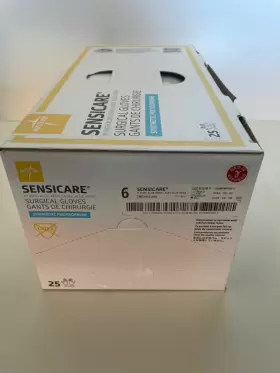 MSG1060 MEDLINE Sensicare Pi Aloe Sterile Surgical Gloves