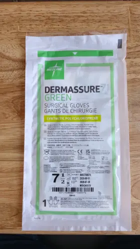 MSG6575 MEDLINE Dermassure Surgical Gloves