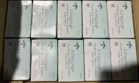 MSV502 MEDLINE Advantage Powder Stretch Synthetic Exam Gloves