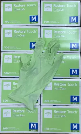 OAT3002 MEDLINE Restore Touch Maxoat Nitrile Exam Gloves