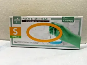 PRO31771 MEDLINE Box Cuff Nitrile Exam Gloves