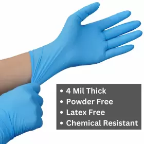 850036458210 MEDPRAYER Nitrile Exam Gloves Mil Disposable Po #2