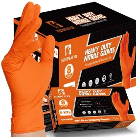 850036458401 MEDPRAYER Nitrile Gloves Disposable Rubber Mil