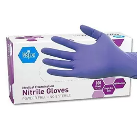 MPR-50505 MEDPRIDE Powder Nitrile Exam Gloves Pack