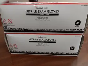 N8852XPB MEDPRIDE Powder Nitrile Exam Gloves Pack