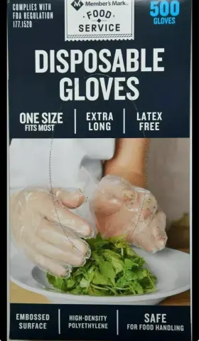 193968100681 MEMBERS MARK Disposable Food Gloves #2